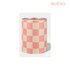 Framar |  Cuadros Beige & Rosa Rollo de Aluminio Texturizado 97 m